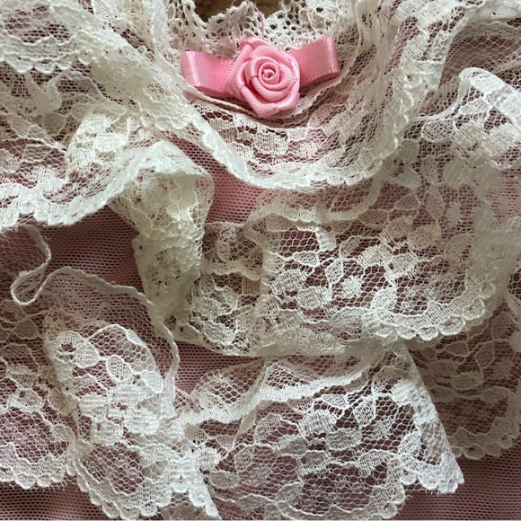 Divine Doll ruffled trim mesh bodysuit by Sugar Thrillz from Dolls Kill in small - Picture 6 of 8